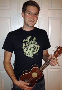 Matt in distressed tee